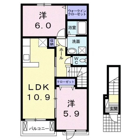 ラ・ルーチェの間取り