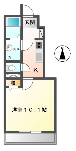 アピアランスの間取り