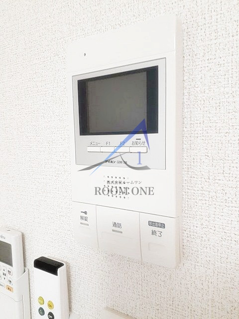 ヒルトップⅡのセキュリティ|モニター付きインターホンです。