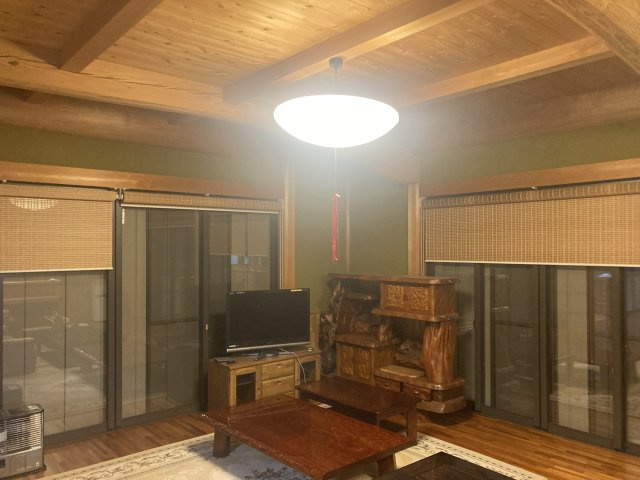 栃原　戸建ての居間・リビング|使いやすい居間です
