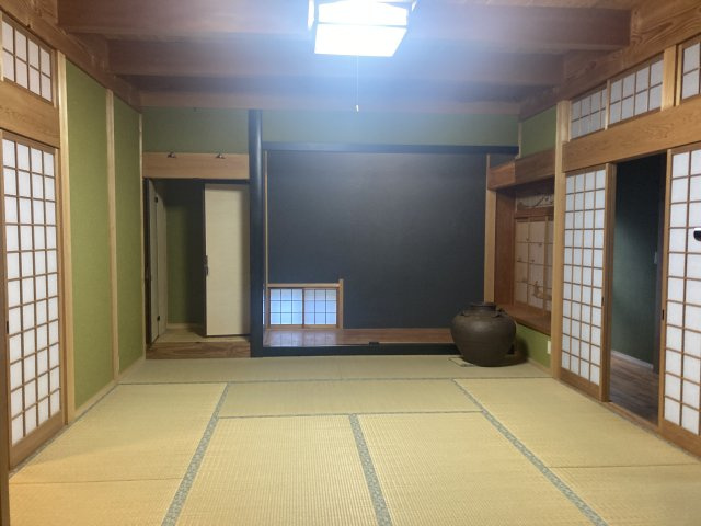 栃原　戸建ての和室|来客時にも便利な和室付き