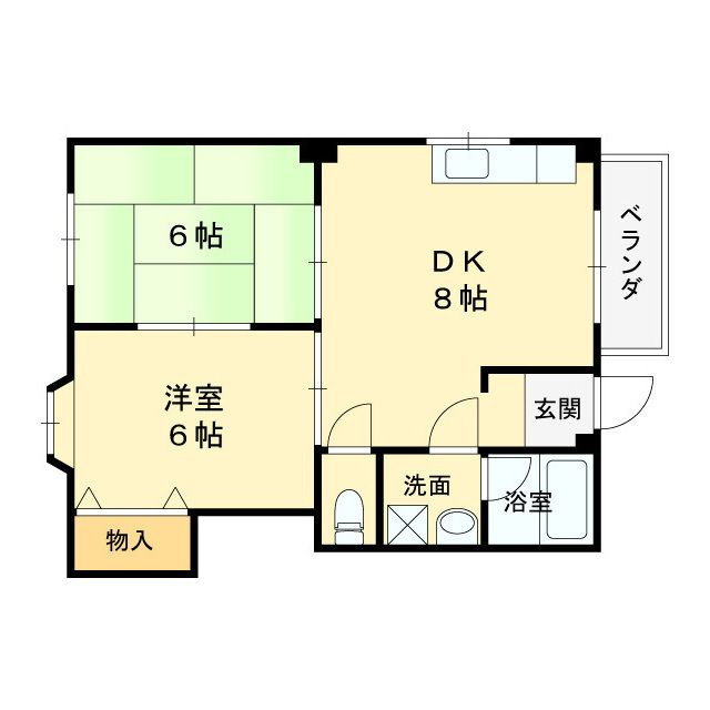 パークサイド西武庫の間取り