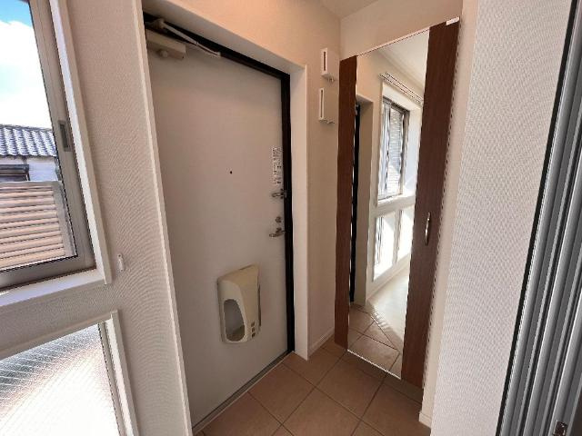 エスポワールⅠの玄関|当社、チルホームのHPもご覧ください(^^)/物件情報多数♪