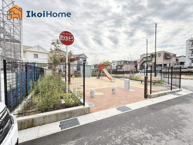 明石市大久保町江井島第4　2号棟　新築戸建のその他|●年中無休：当日予約可●小さいですが公園もございますので、小さなお子様がいたら遊ばせられます！