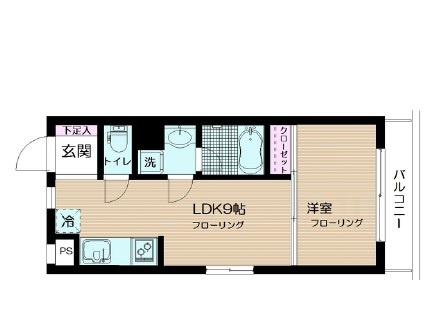 ルモンピエール新大塚 の間取り|間取りです。