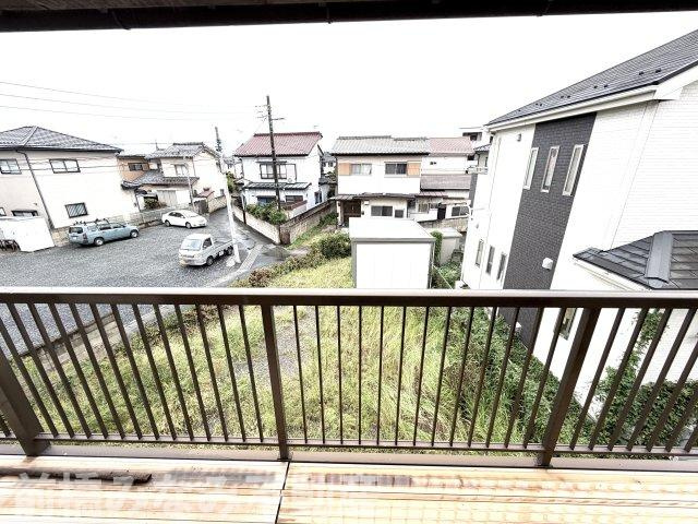 【中古】高崎市江木町　６LDK＋Sのバルコニー|バルコニーからの眺めを楽しみながら食事をしませんか