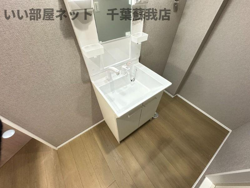 ルミエール大巌寺の洗面所|広い洗面スペース
