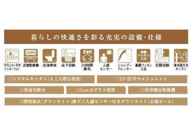 あきる野市平沢第2のその他|設備概要です。最新設備で生活を支えます。