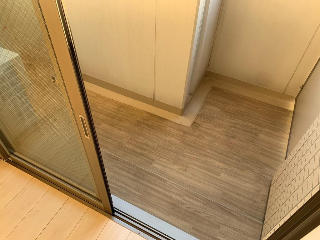 Raffistar押上のバルコニー