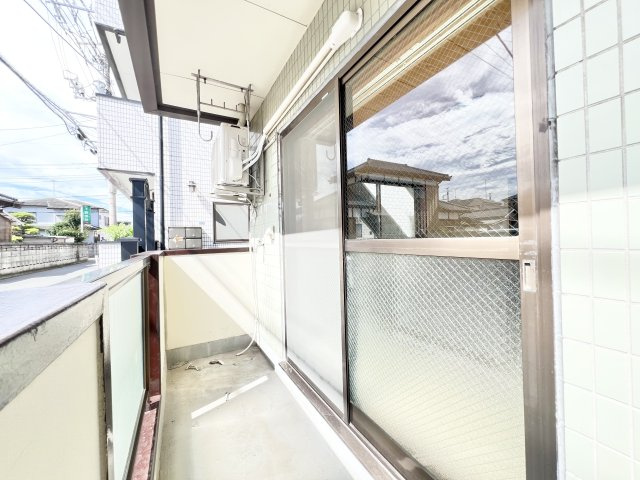 b’casa四街道V re-bornのバルコニー|落ち着いた時間を過ごせるバルコニーです