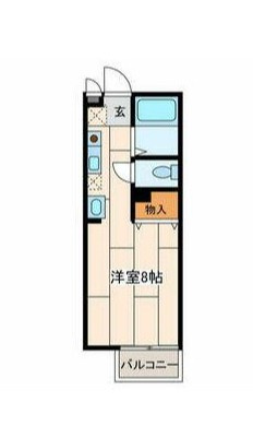 アーバンスクエアの間取り