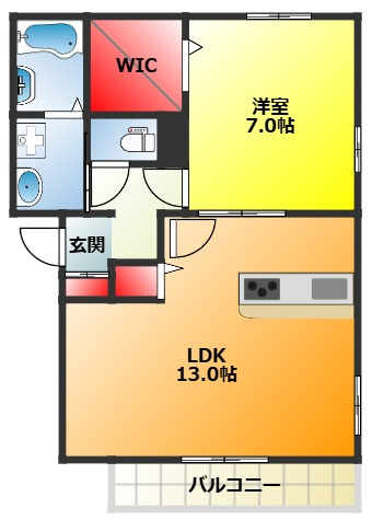 【間取り】 | セジュール上新庄