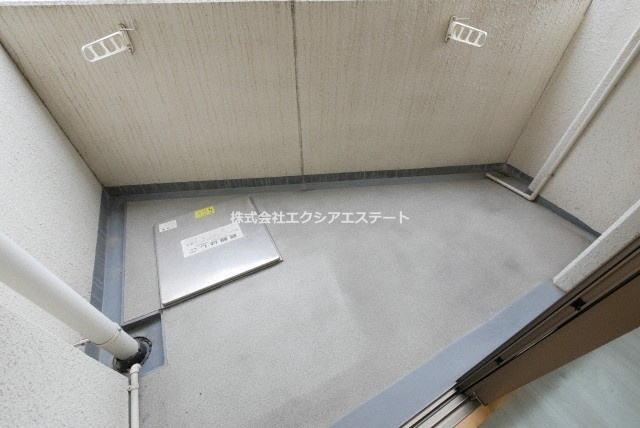 CITY SPIRE美章園のバルコニー