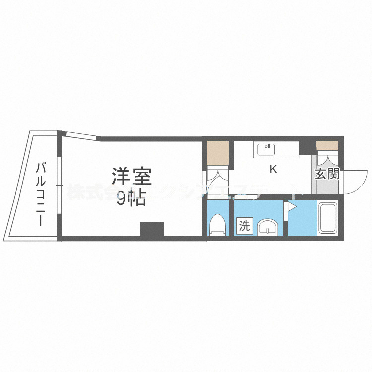 CITY SPIRE美章園の間取り