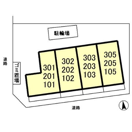 エヴァーの区画図