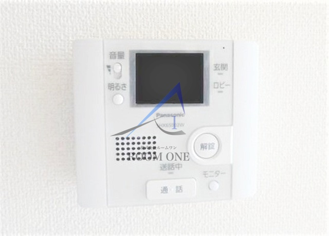 サンドリヨンのセキュリティ|モニター付きインターホンです。