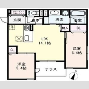 クラシスト瑞光の間取り