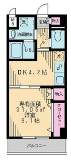 【間取り】 | メゾンドソレイユⅤ | 間取りです。