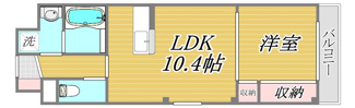【間取り】 | Ｋ　ハウス　Ⅱ | 間取りです。