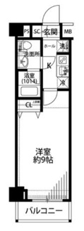 【間取り】 | プレール・ドゥーク羽田ＷＥＳＴⅡ | 間取りです。