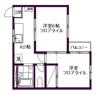 【間取り】 | エルム２１ | 間取りです。