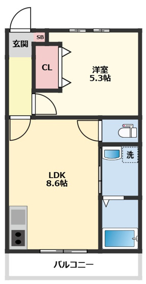 【間取り】 | Ｕｐ　Ｔｏｗｎ　海神山