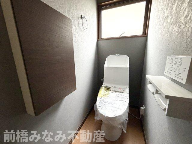 【中古】前橋市横沢町　４LDKのトイレ|新品交換済みのトイレです。
