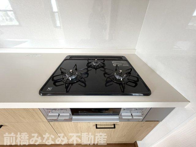 【中古】前橋市横沢町　４LDKのキッチン|コンパクトなキッチンで掃除もラクラク