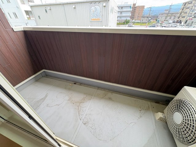 プラシージュのバルコニー