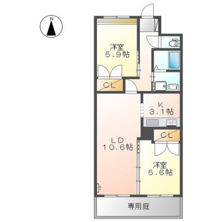 【間取り】 | モンテ・ドゥ・ボヌール