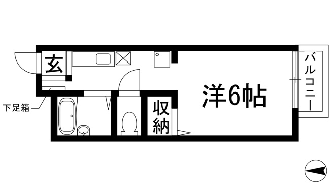【間取り】 | パナハイツ美園