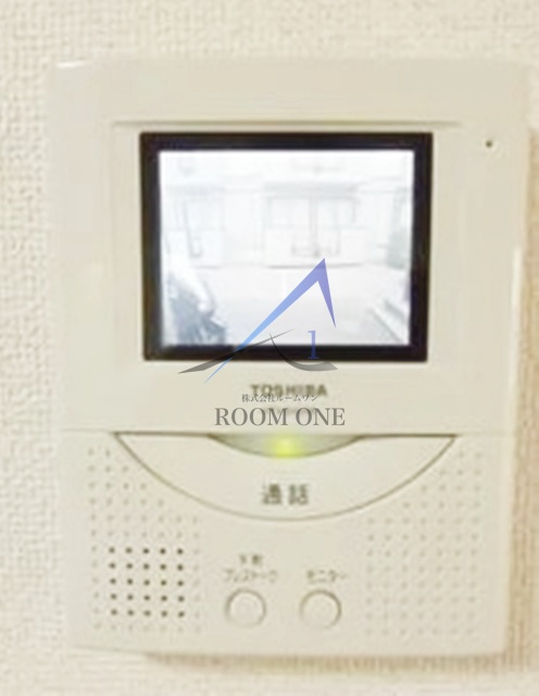クリアハイムⅠ のセキュリティ|モニター付きインターホンです。