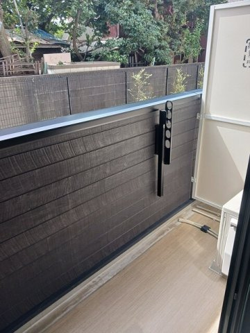 アンソレイユのバルコニー|陽当たり良好なバルコニーです