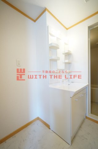 グリーンコート【キャッシュバック対象物件】の独立洗面台|独立洗面台あり、毎朝おしゃれに忙しい女性の方におすすめです