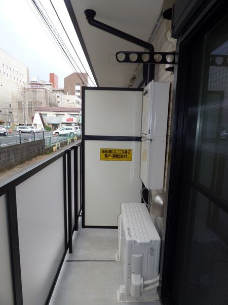 AJ勝田台のバルコニー