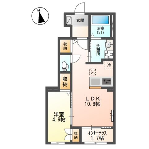 【間取り】 | The NOOK west