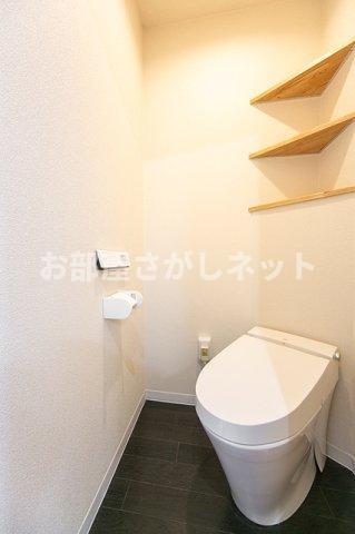 スピティ落合【おとり物件なし】#学生・社会人にオススメ！初期費用分割払いOK！のトイレ|※写真は同タイプ住戸です。