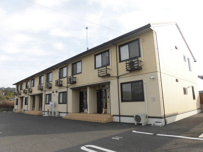 上益城郡御船町大字高木のアパートの外観