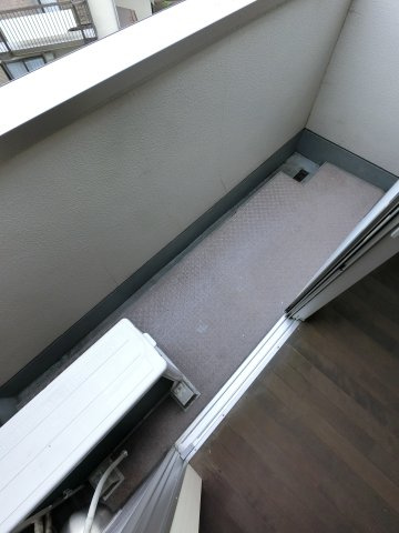 グランキャッスルのバルコニー
