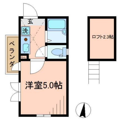 マーチ田端の間取り