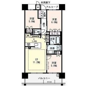 プレミスト茨木双葉町の間取り