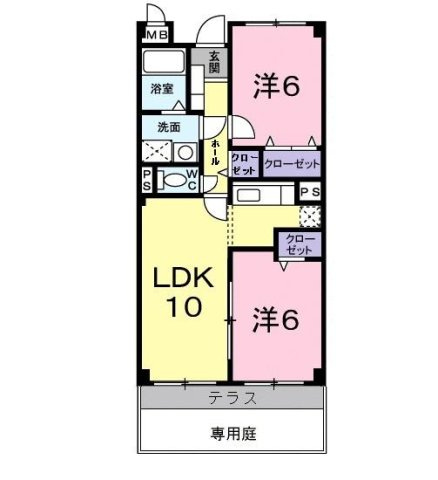 【間取り】 | クレッシェンドＷＡＫＯＵ