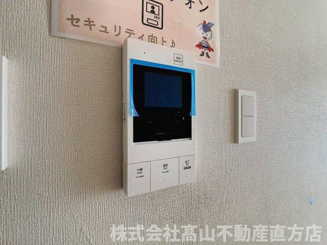 直方市大字感田の賃貸マンションのセキュリティ