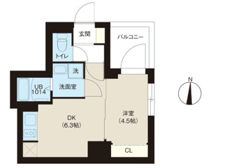 【間取り】 | ａＬＡＴＯ錦糸町ｓｏｕｔｈ