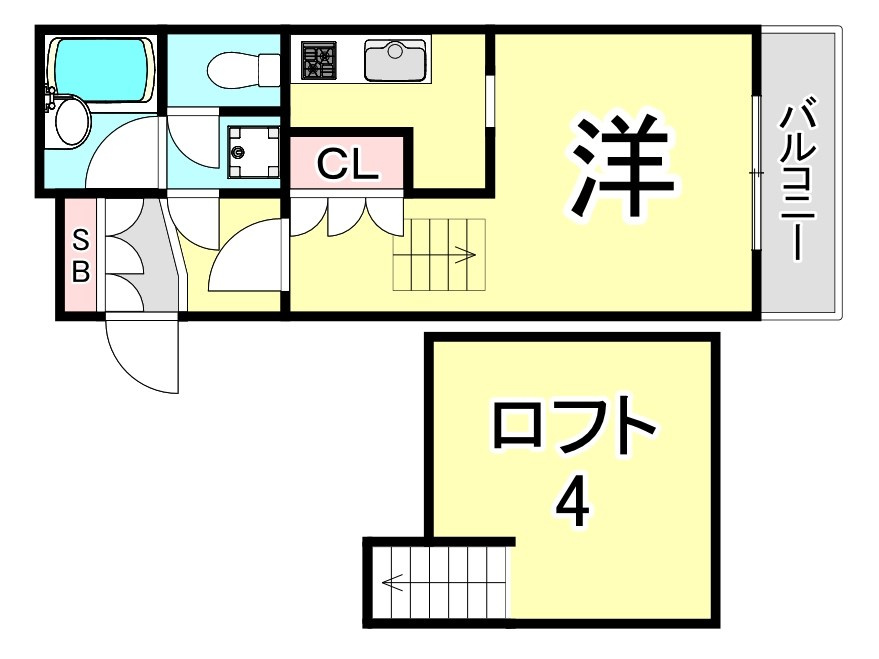 ベルグリーン熊内の間取り