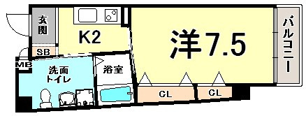 maison du etoilesの間取り