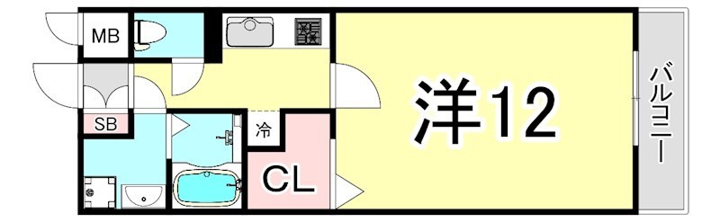 トア・ヴェール西宮の間取り