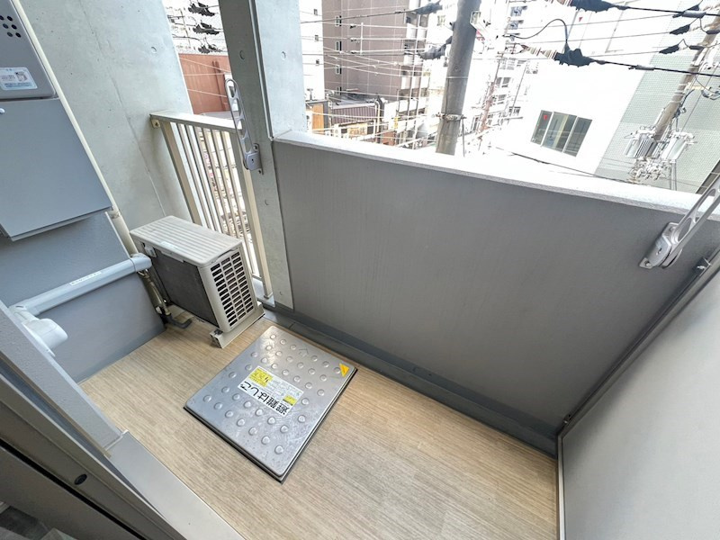 TLRレジデンス本町WESTのバルコニー