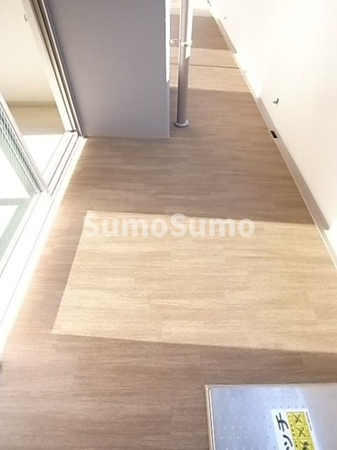 Cherir六甲道のバルコニー