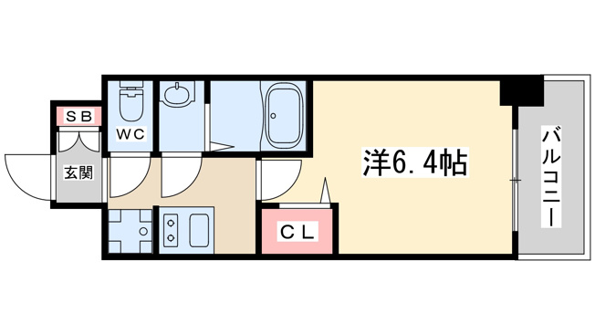 【間取り】 | プレサンス西中島南方セレスト